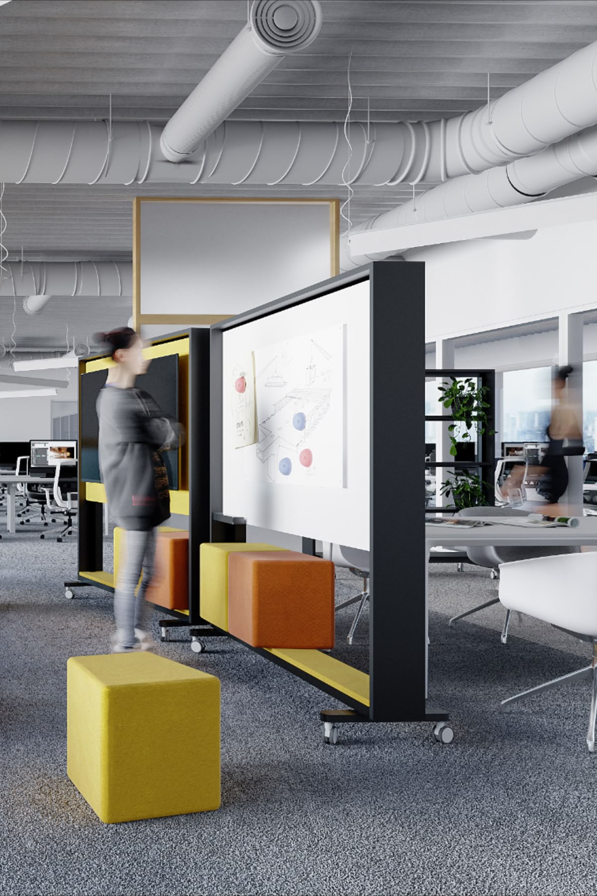 Table de Réunion Ronde